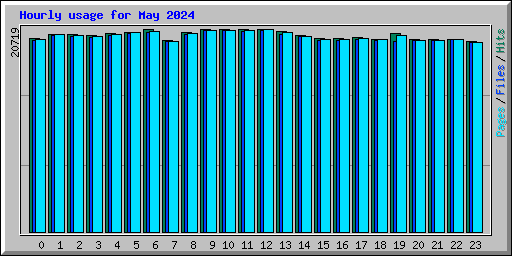 Hourly usage for May 2024